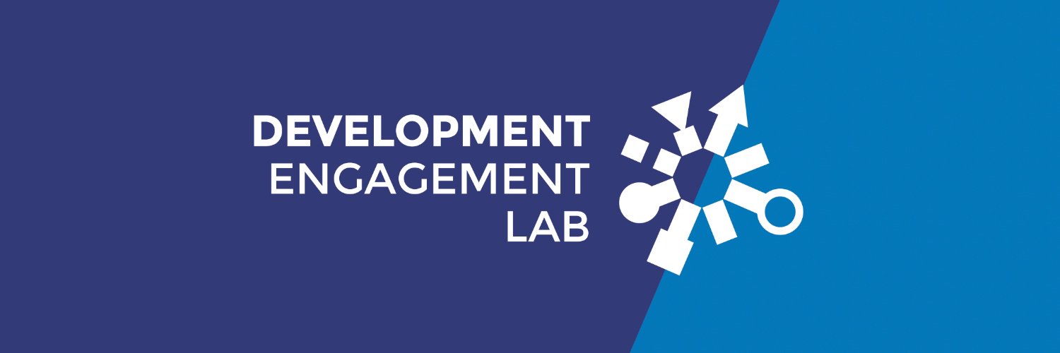 Development Engagement Lab's banner