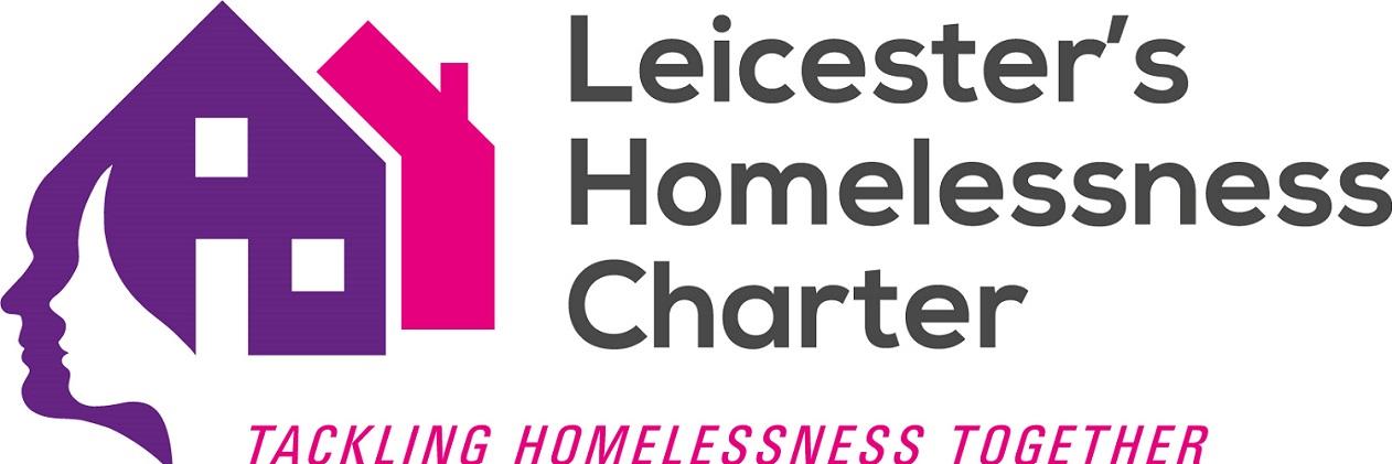 Leicester's Homelessness Charter banner