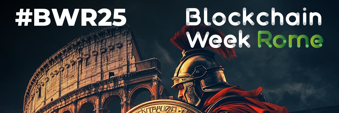 Blockchain Week Rome banner