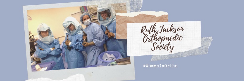 Ruth Jackson Orthopaedic Society's banner