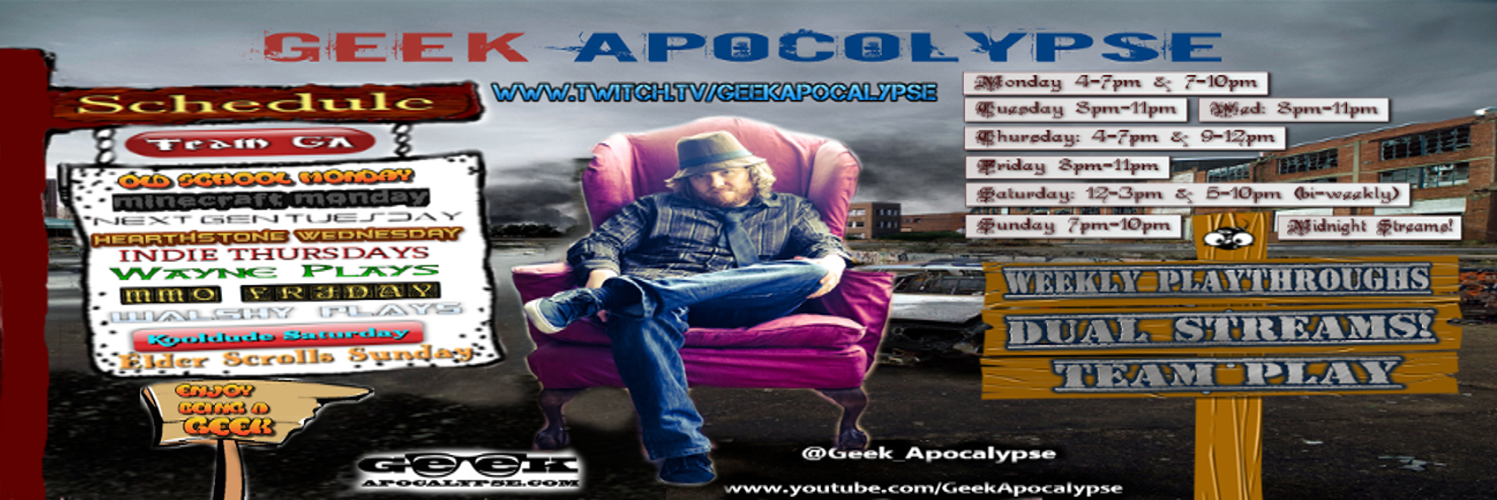 Geek Apocalypse banner