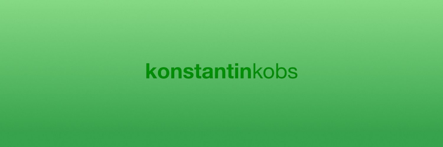 Konstantin Kobs banner