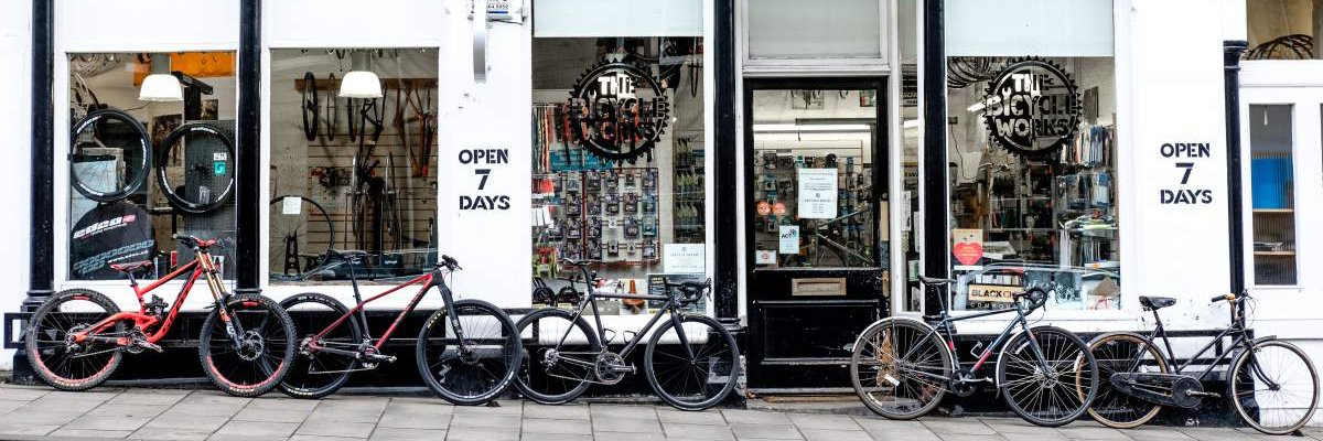 The Bicycle Works banner