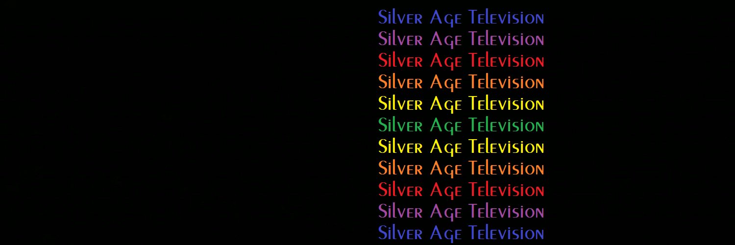 Silver Age Television 📺 banner