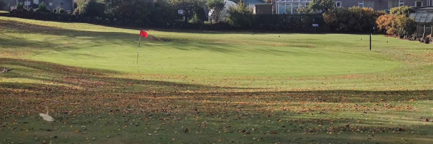 Cupar Golf Club Junior Section banner