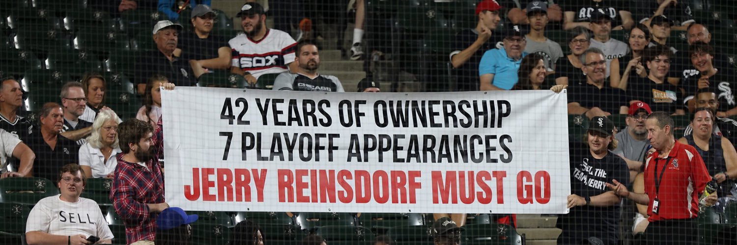 White Sox Exploding Scoreboard banner