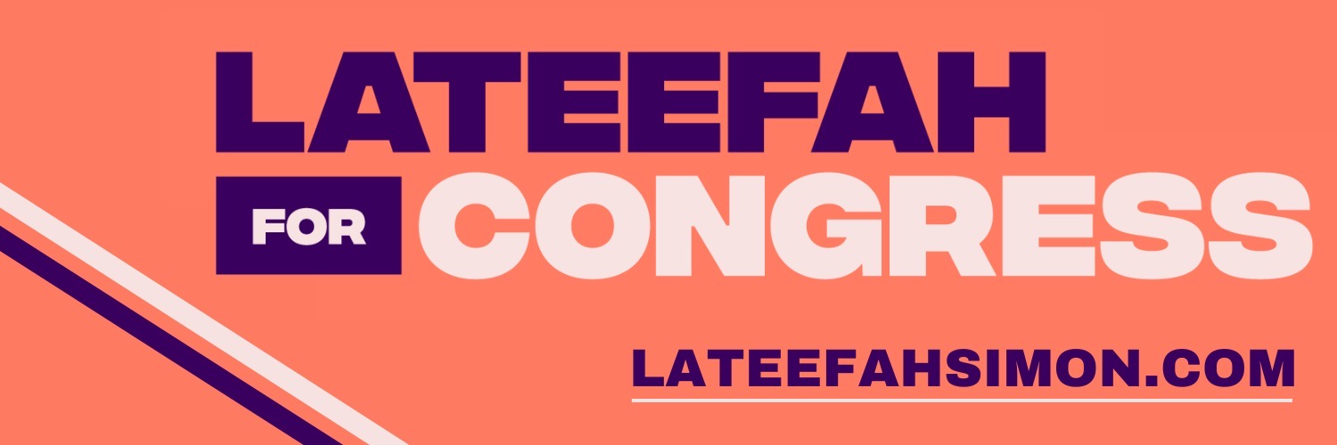 Lateefah Simon banner