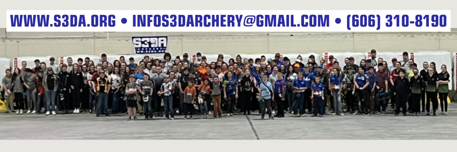 Scholastic 3-D Archery dba (S3DA) banner