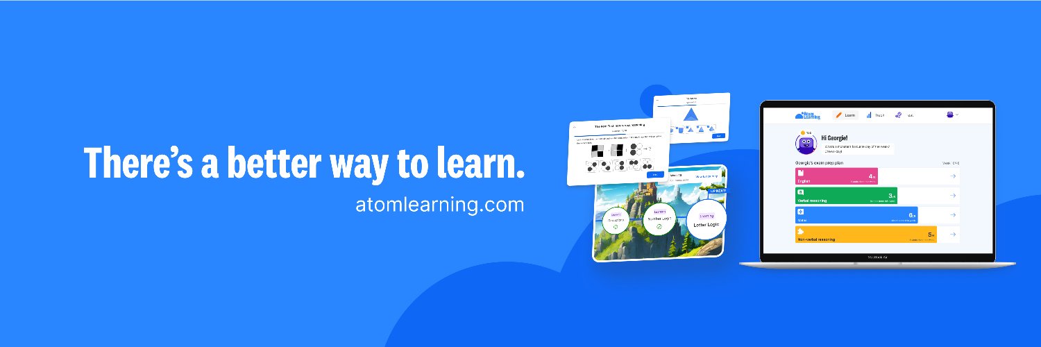 Atom Learning banner
