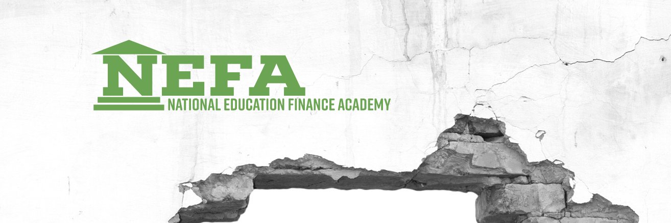 National Education Finance Academy banner