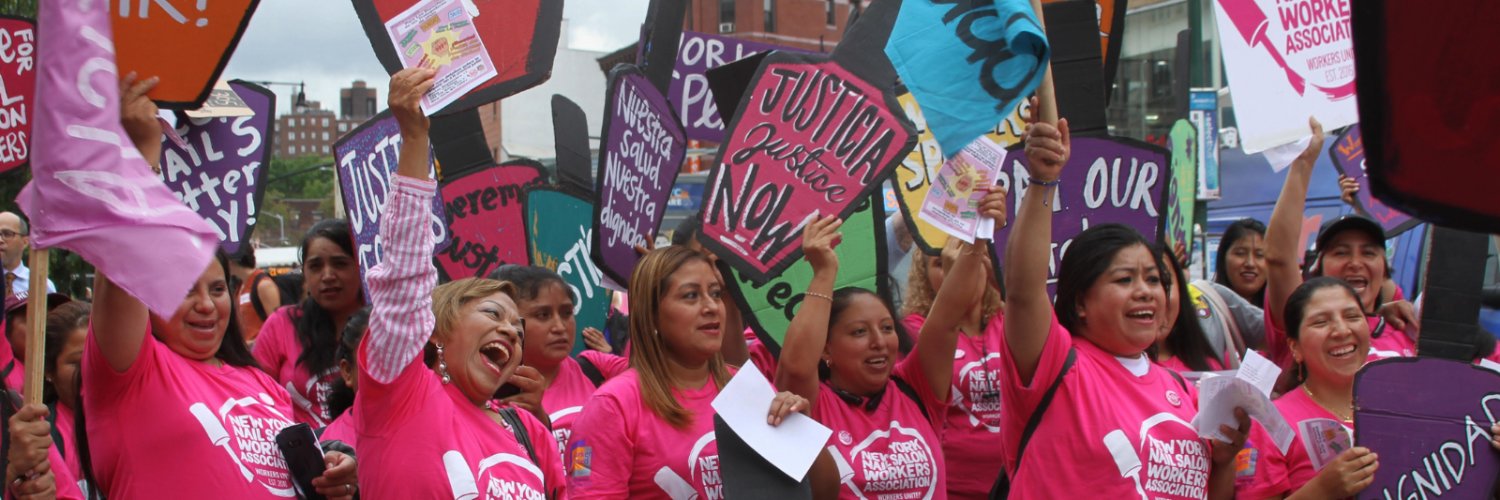 NY Nail Salon Workers Association banner