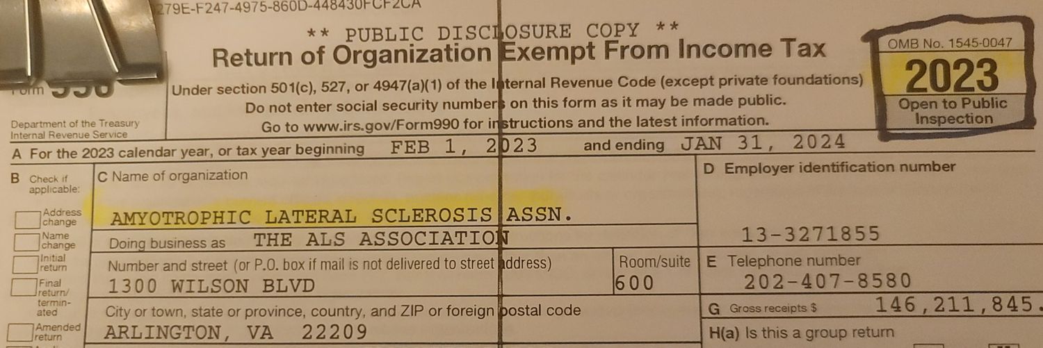 No More Excuses ALS Watchdogs! banner