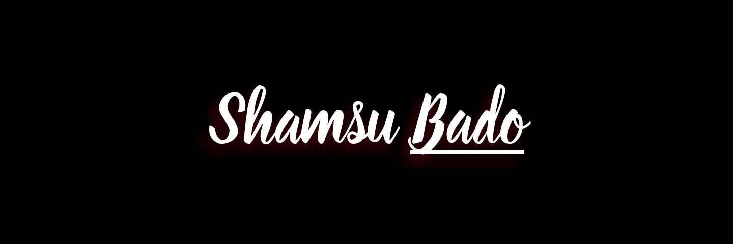 ShamsuBadoo's profile banner image