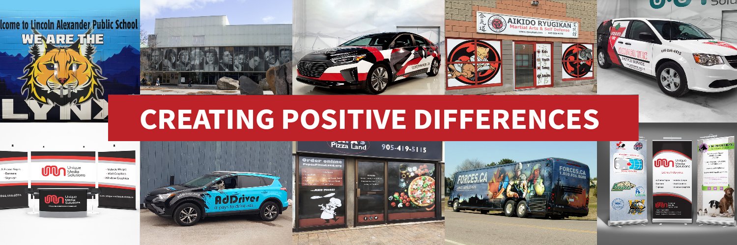 Unique Media Solutions banner