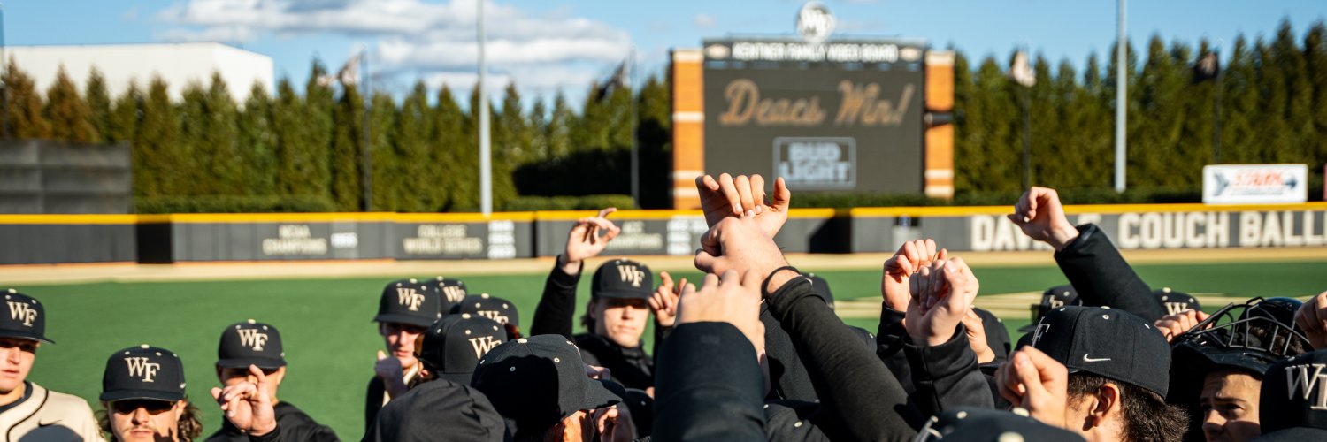 Wake Forest Baseball's banner