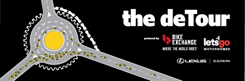 The deTour banner