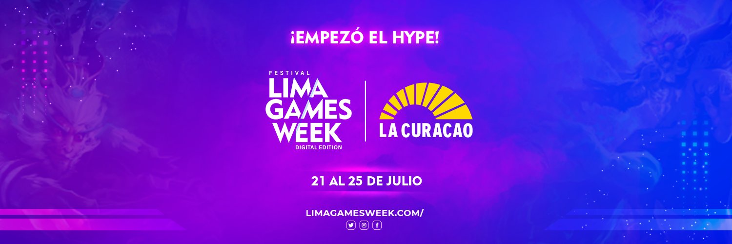Lima Games Week banner