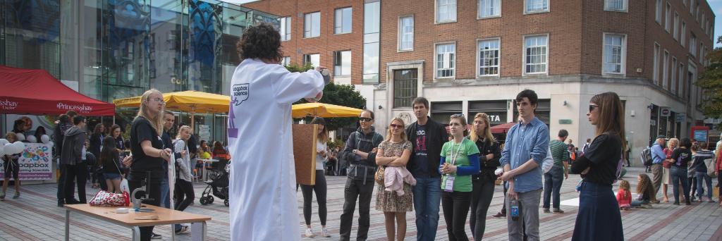 Soapbox Science Exeter banner