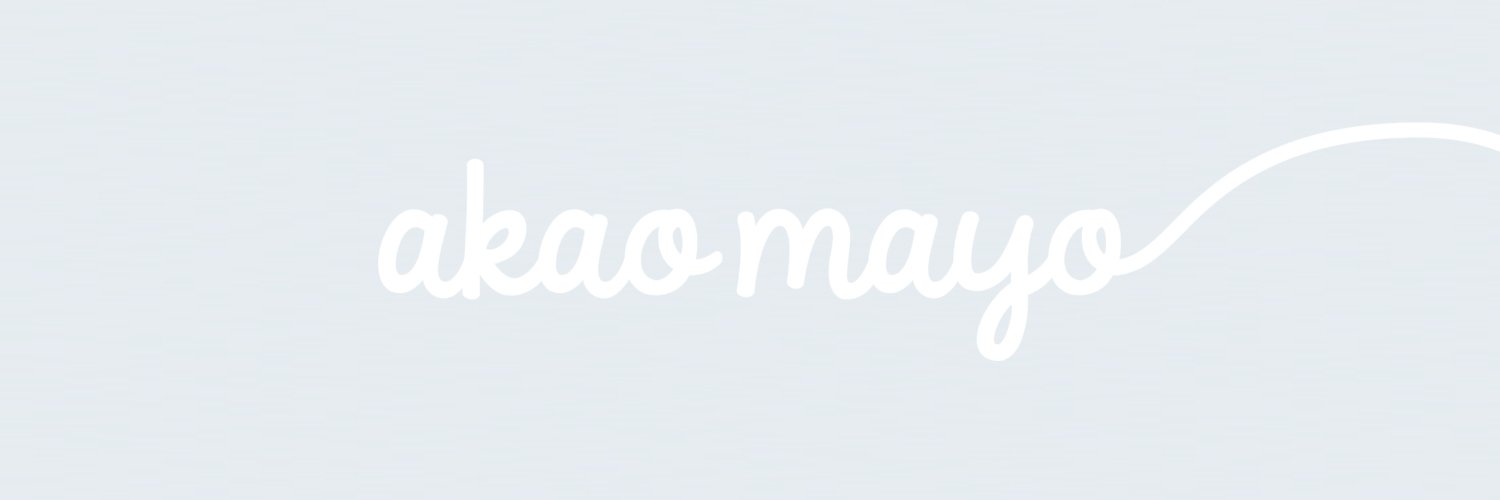 akaomayo's profile banner image