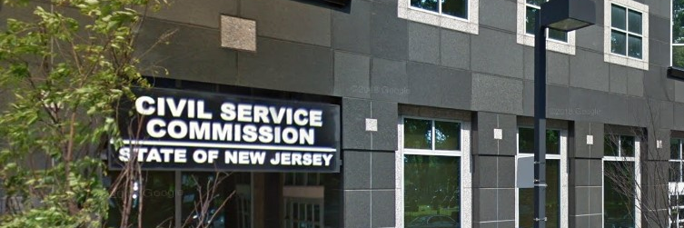 New Jersey Civil Service Commission banner