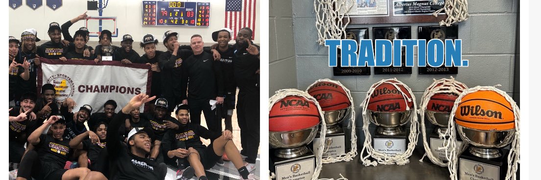 Albertus Magnus College Men’s Basketball banner