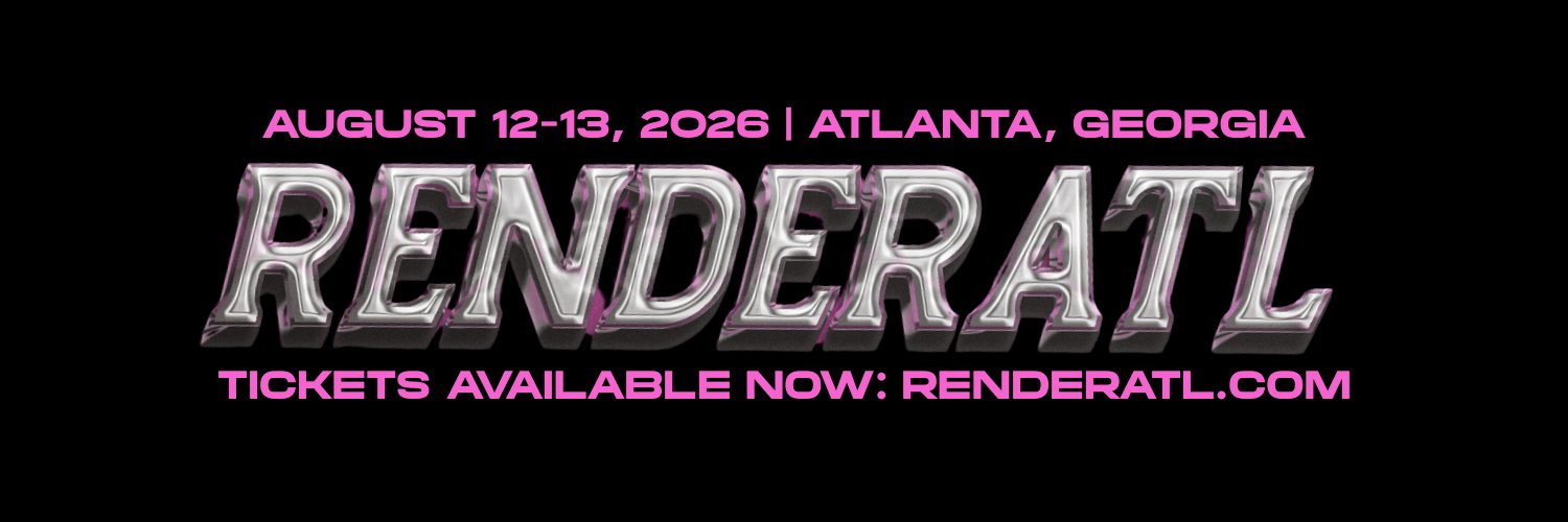 RenderATL 2026 | August 12 & 13, 2026 banner