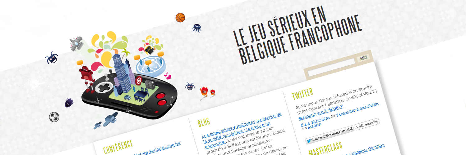 SeriousGame.be banner