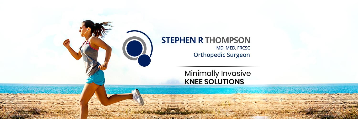 Stephen Thompson, MD, MEd, FRCSC banner