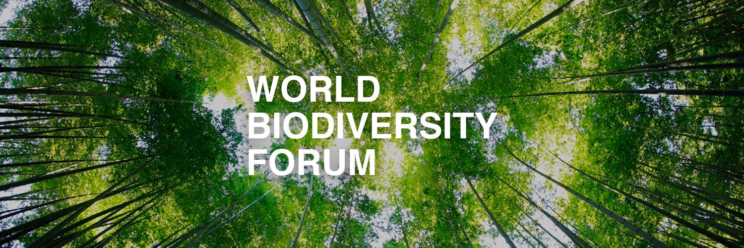 World Biodiversity Forum banner