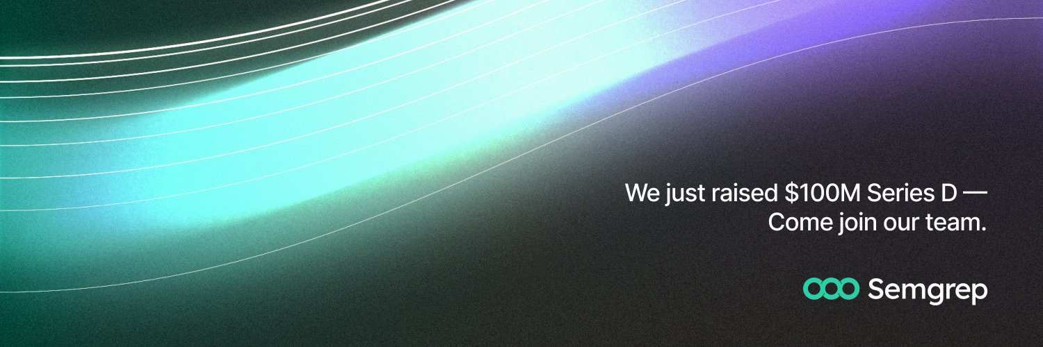Semgrep's banner