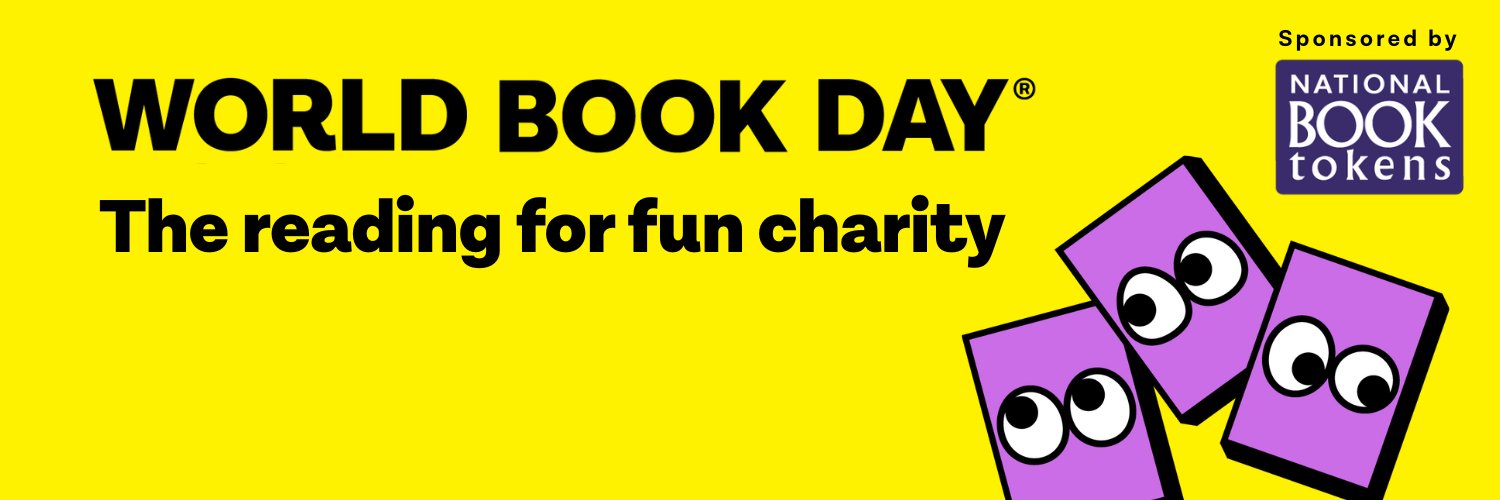 World Book Day UK 📚 banner