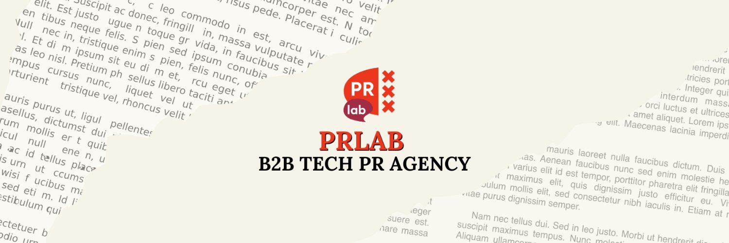 PRLab | B2B Tech PR Agency banner