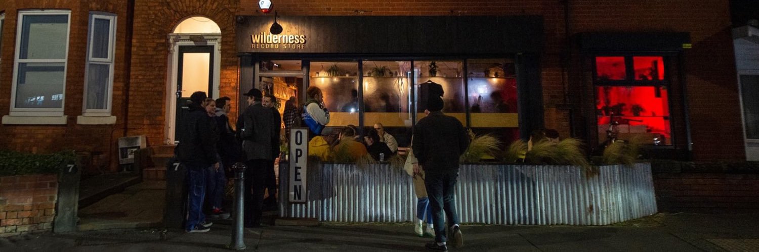 Wilderness Record Store banner