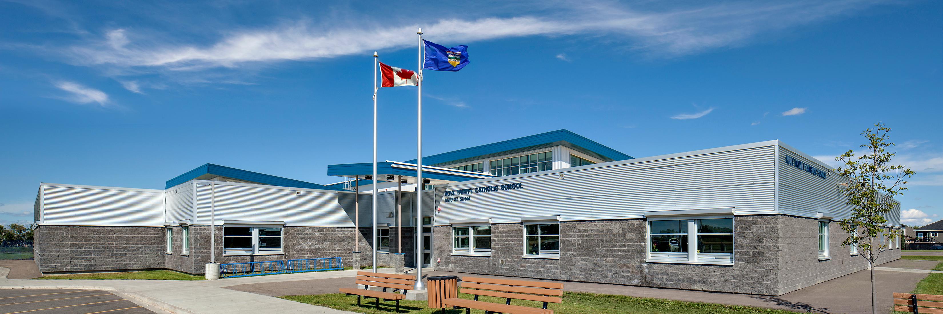 Holy Trinity School banner