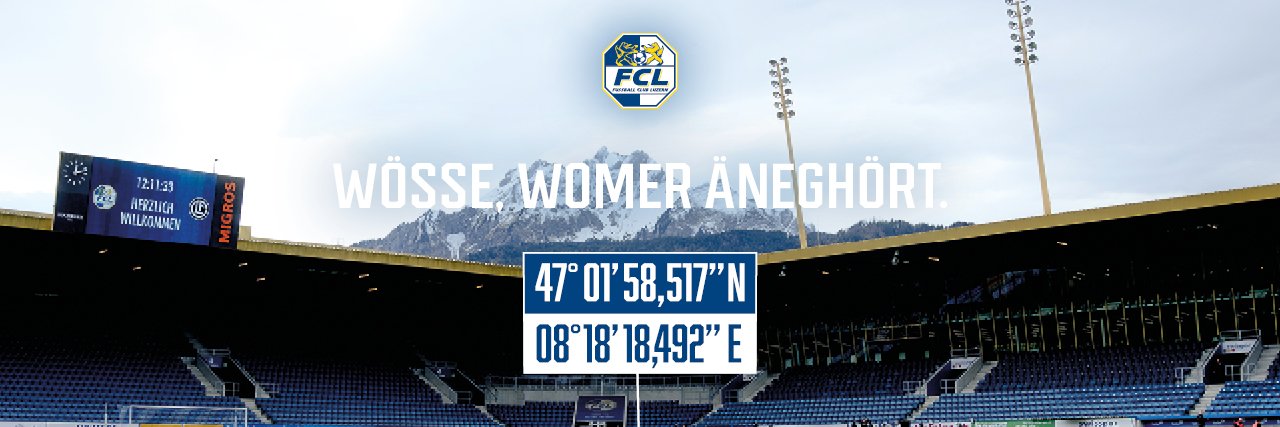 FC Luzern banner