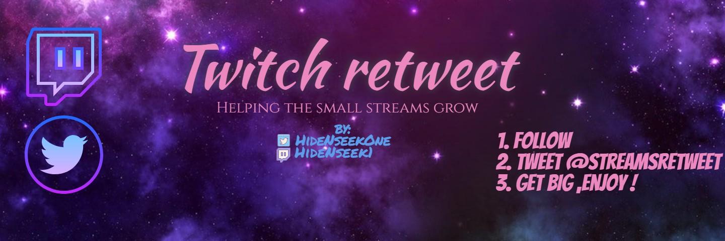 StreamsRetweet banner