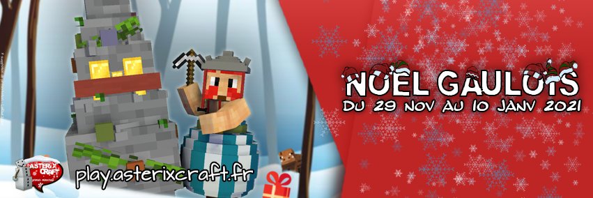 🍂AstérixCraft🐗 banner