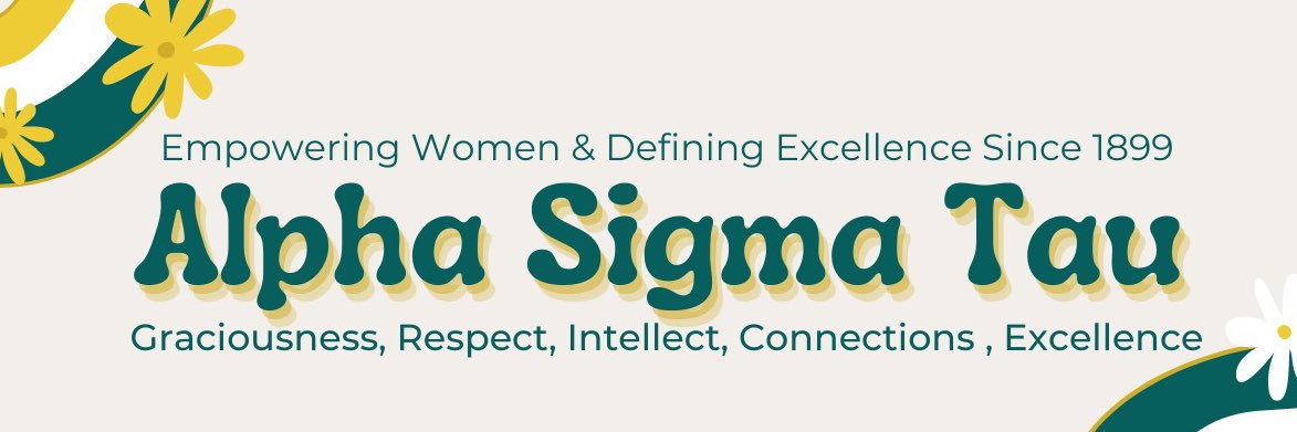 Alpha Sigma Tau banner