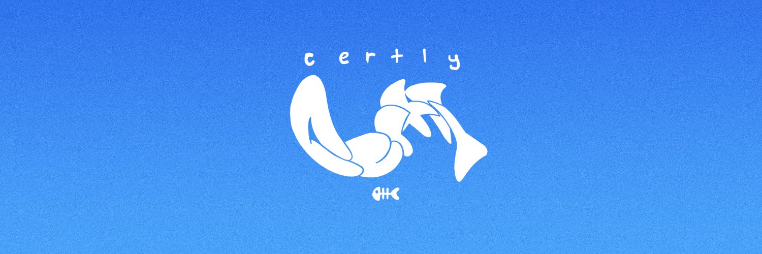 Certly's banner