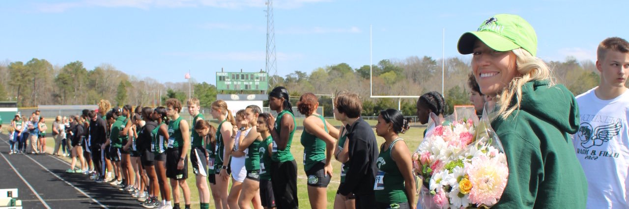 Patuxent Track and Field banner
