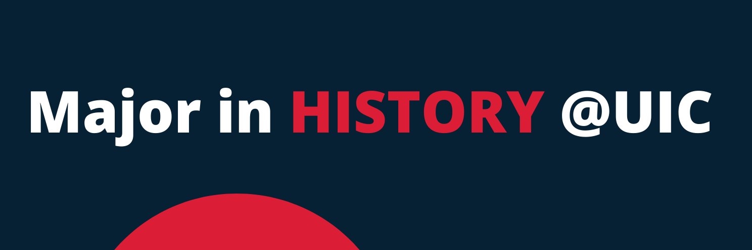 UIC Dept of History banner