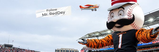 Mr. RedDey's banner