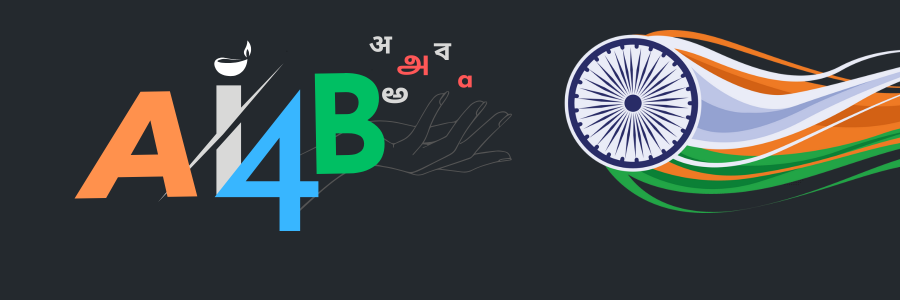 AI4Bharat's banner