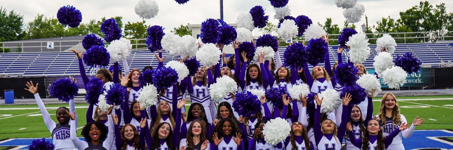 Hamilton High Cheer banner