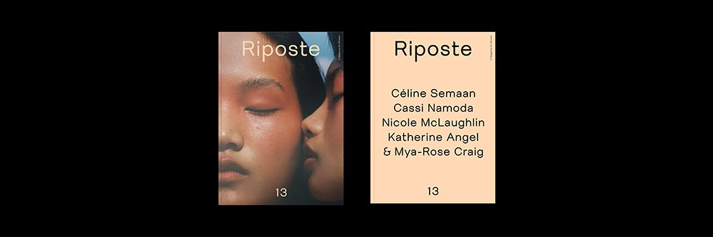 Riposte Magazine banner