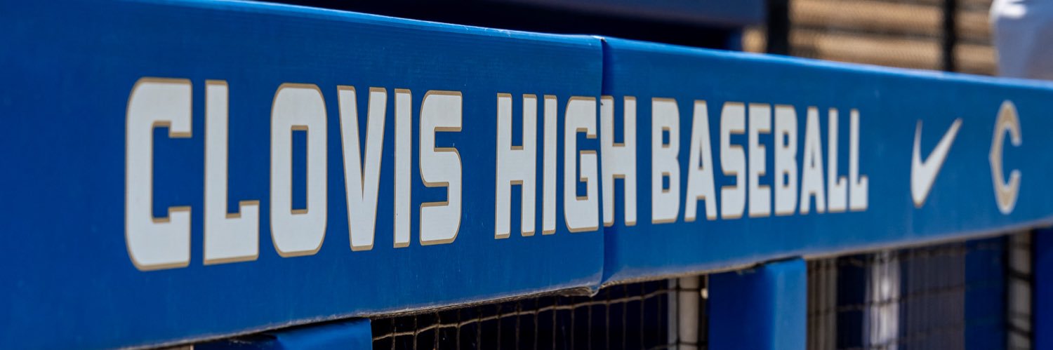 Clovis High Baseball banner
