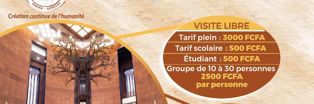 Musée des Civilisations Noires banner