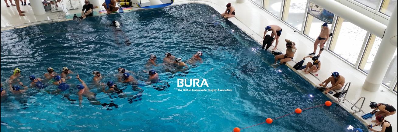 British Underwater Rugby Association banner