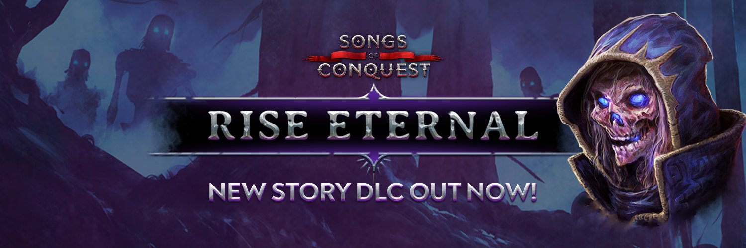 Songs of Conquest banner