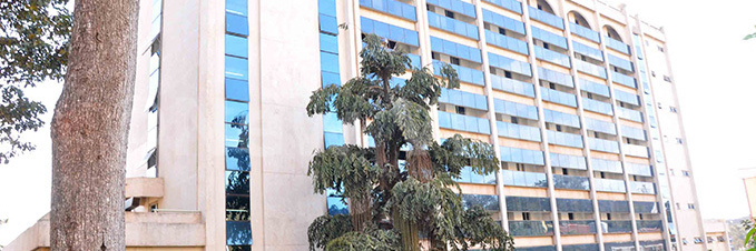 Ministry of Gender, Labour and Social Development's banner